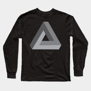 Impossible triangle geometry Long Sleeve T-Shirt